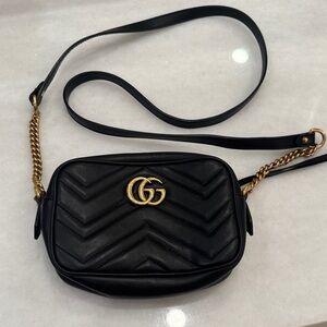 Gucci GG Black Crossbody Bag